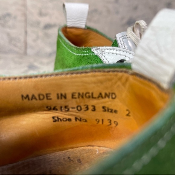 John Fluevog Vintage 90's wooden clog shoe Restitution Made in England - Picture 11 of 14